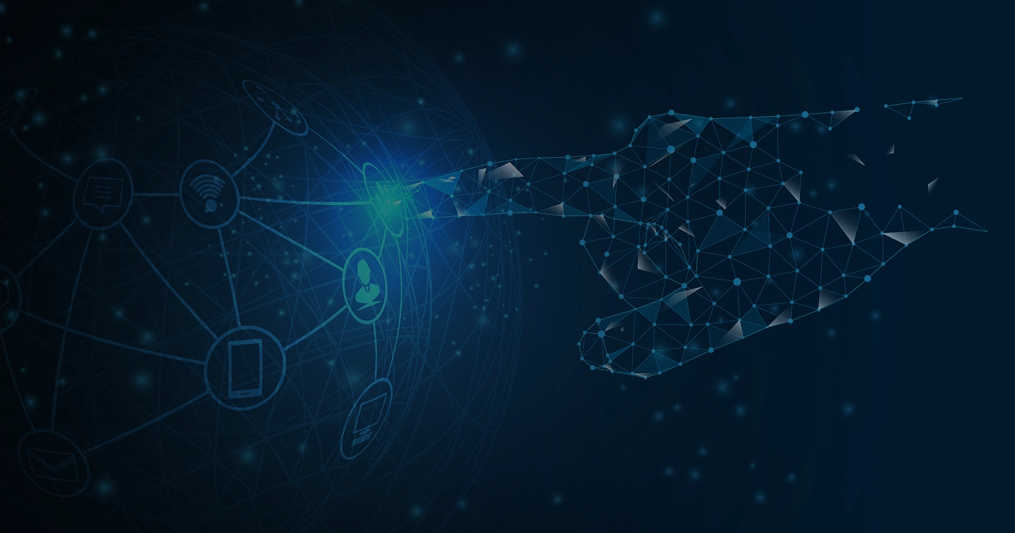 Bakgrundsgrafik av PrimeAura kontaktsida